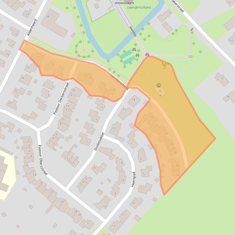 Kaart van postcodegebied 6003MC.