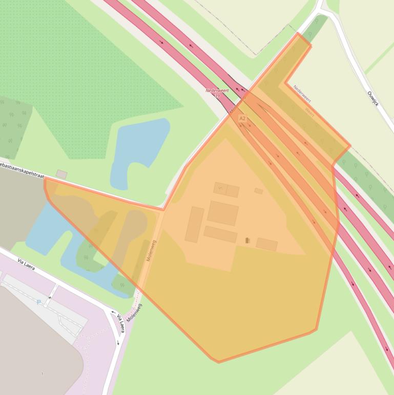 Kaart van postcodegebied 6003NC.