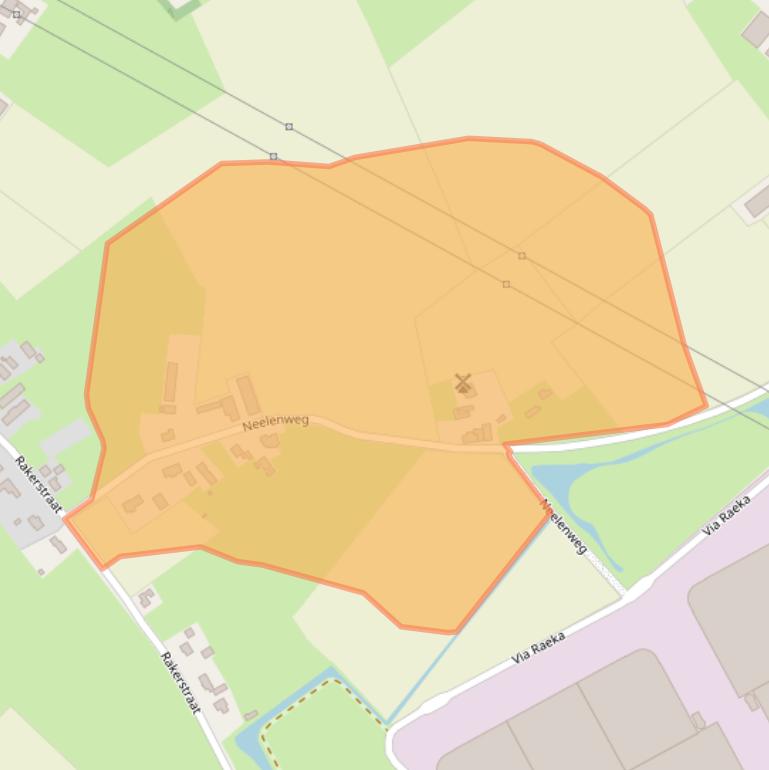 Kaart van postcodegebied 6003NR.