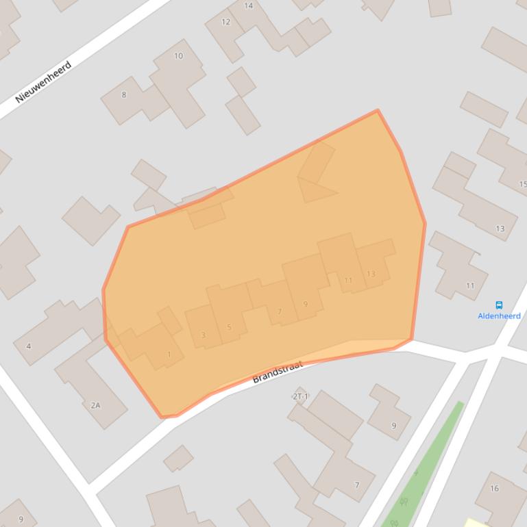 Kaart van postcodegebied 6003NX.