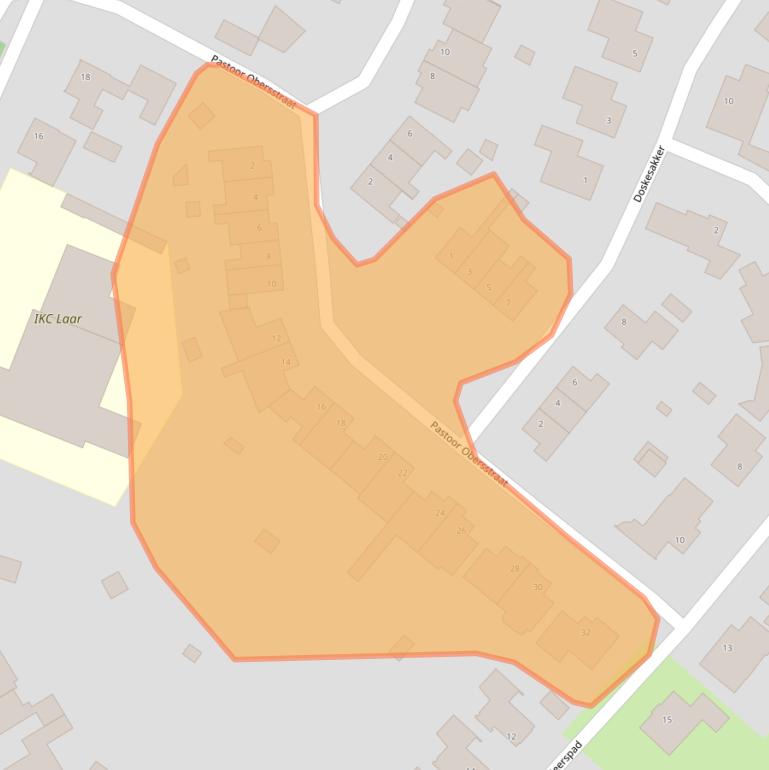 Kaart van postcodegebied 6003PA.