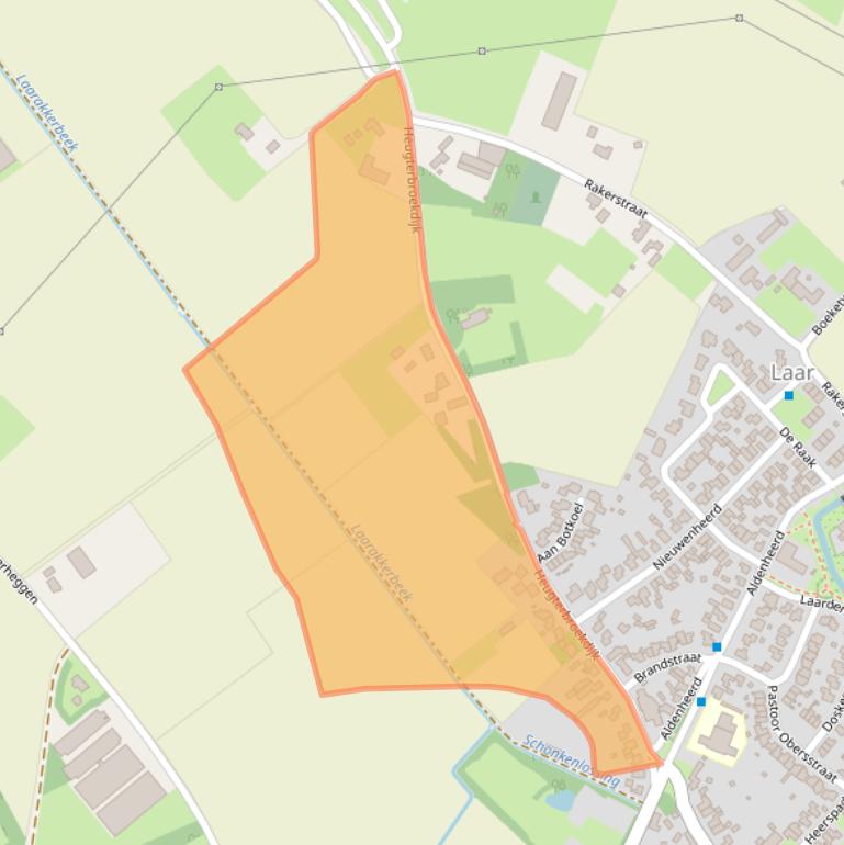 Kaart van postcodegebied 6003RA.