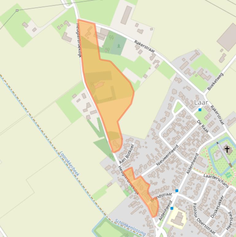 Kaart van postcodegebied 6003RB.