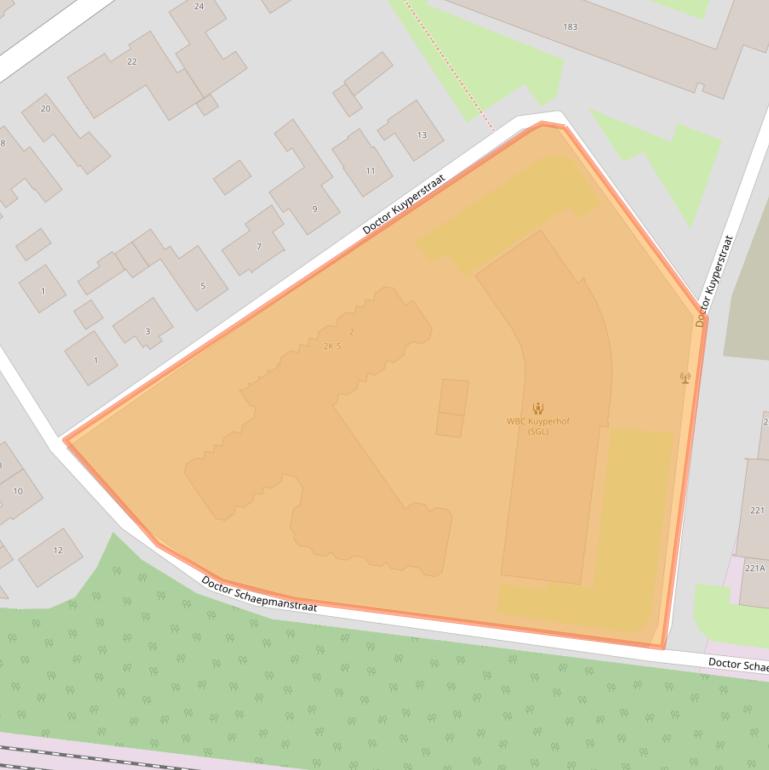 Kaart van postcodegebied 6004AL.