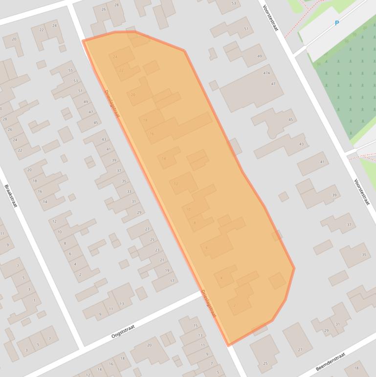 Kaart van postcodegebied 6004CR.