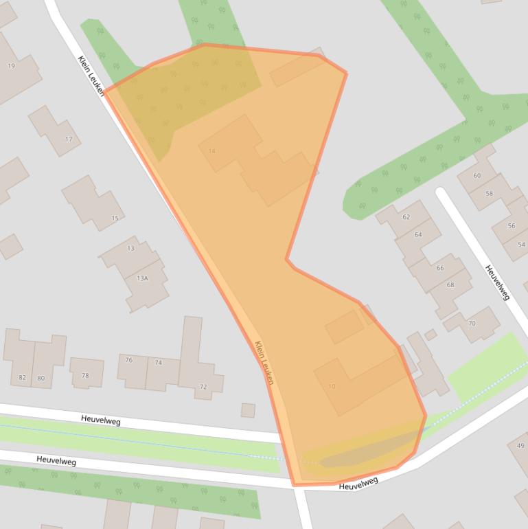 Kaart van postcodegebied 6004DG.