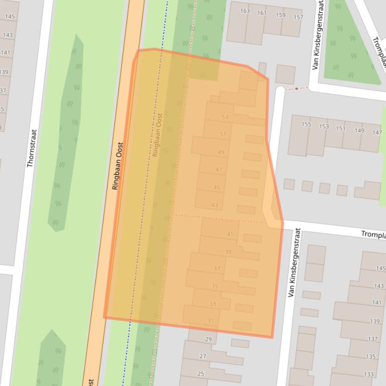 Kaart van postcodegebied 6004EV.