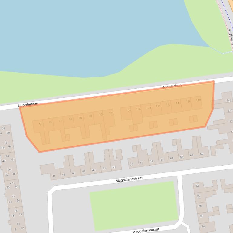 Kaart van postcodegebied 6004HX.