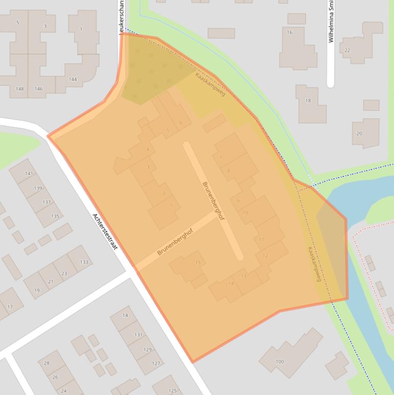 Kaart van postcodegebied 6004MA.