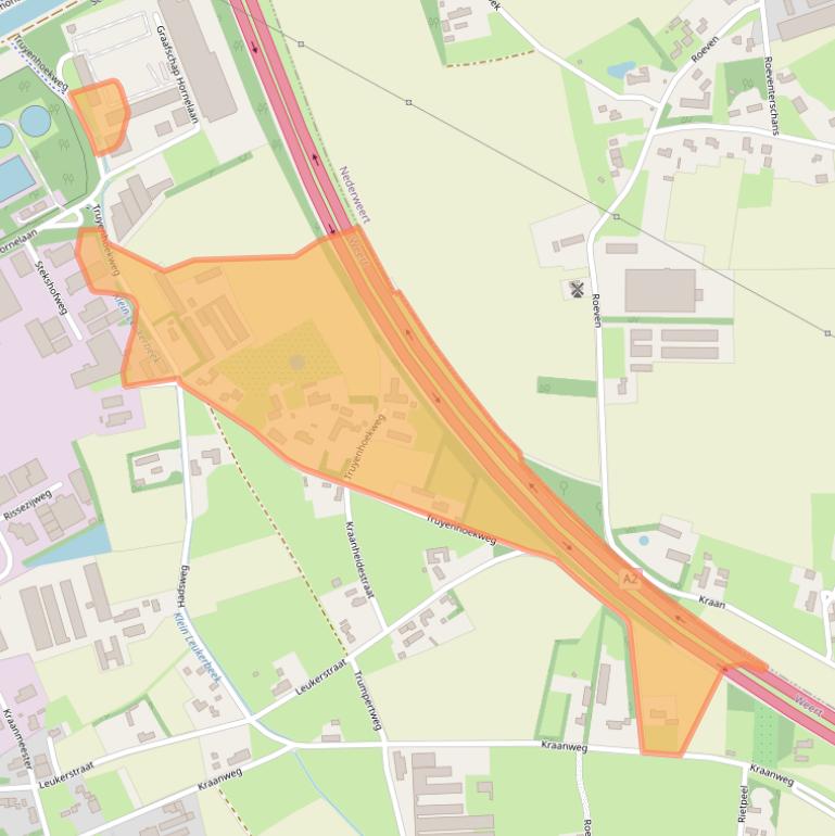 Kaart van postcodegebied 6004PV.