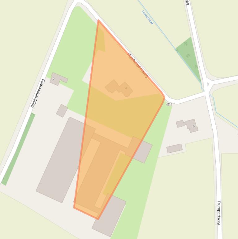 Kaart van postcodegebied 6004PZ.