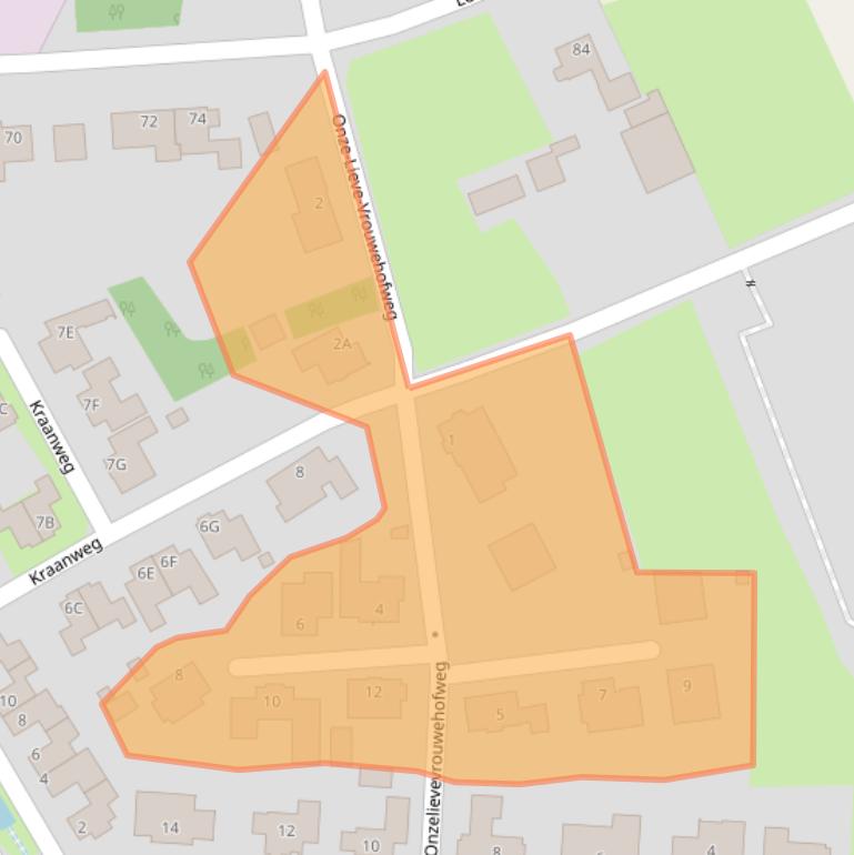 Kaart van postcodegebied 6004RB.