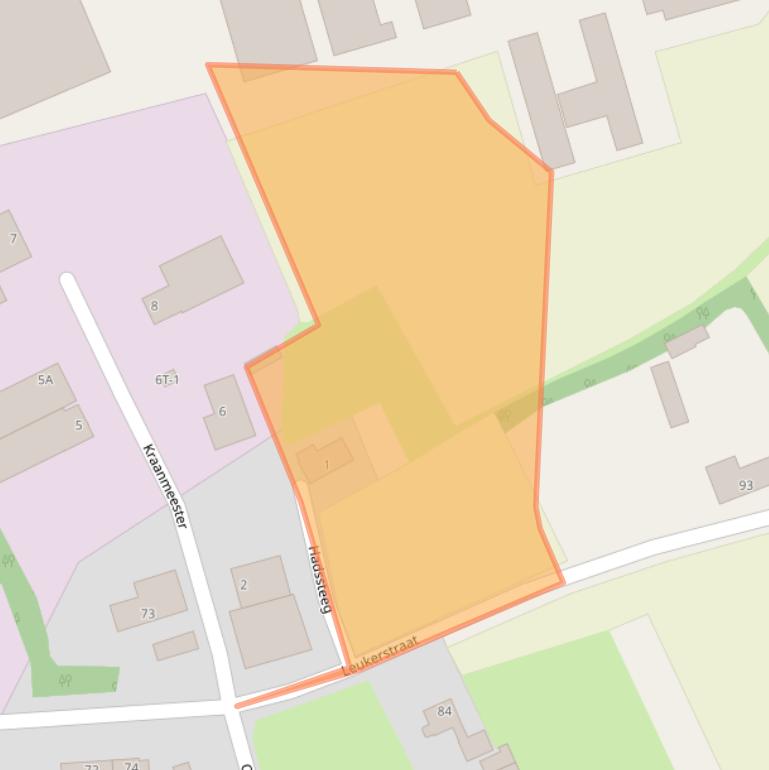 Kaart van postcodegebied 6004RJ.