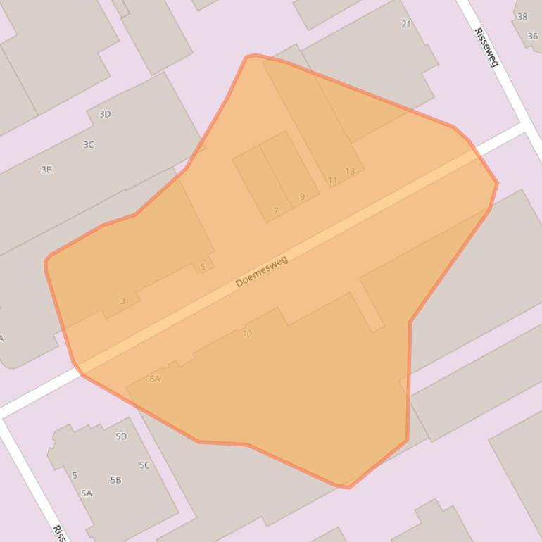 Kaart van postcodegebied 6004RN.