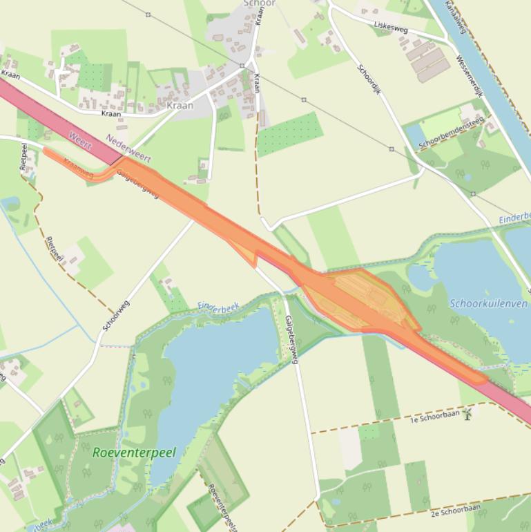 Kaart van postcodegebied 6004RW.