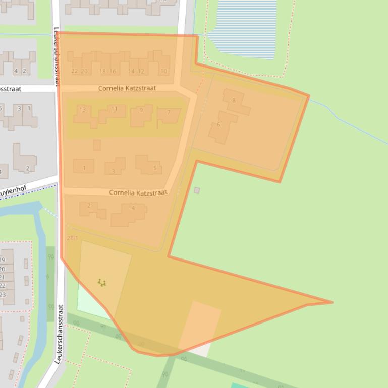 Kaart van postcodegebied 6004SP.