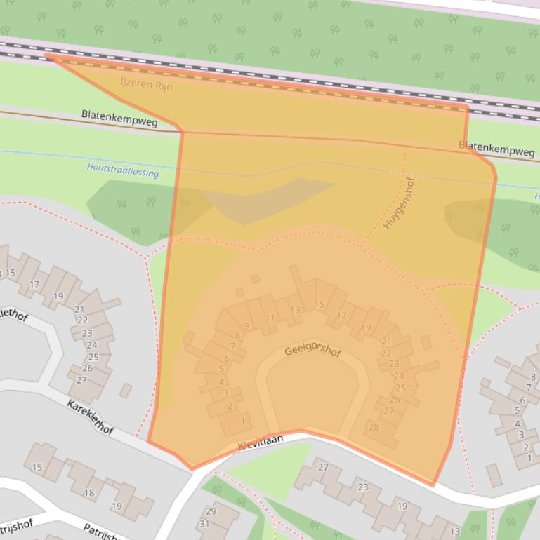 Kaart van postcodegebied 6005JL.