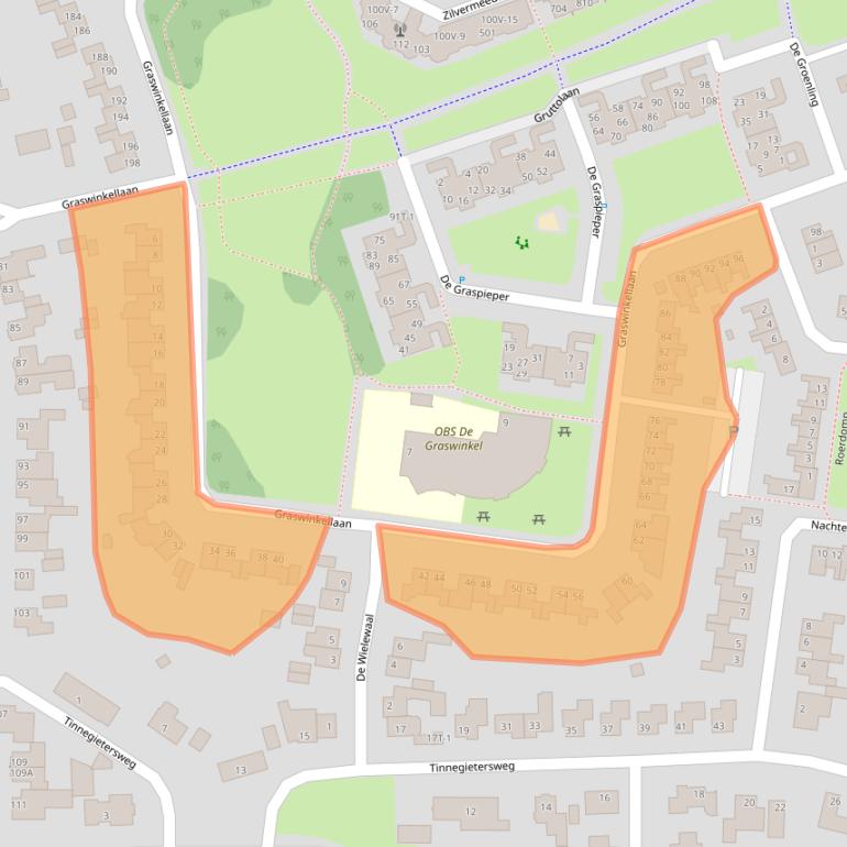 Kaart van postcodegebied 6005KA.