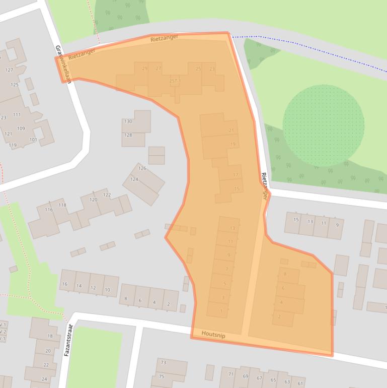 Kaart van postcodegebied 6005KJ.