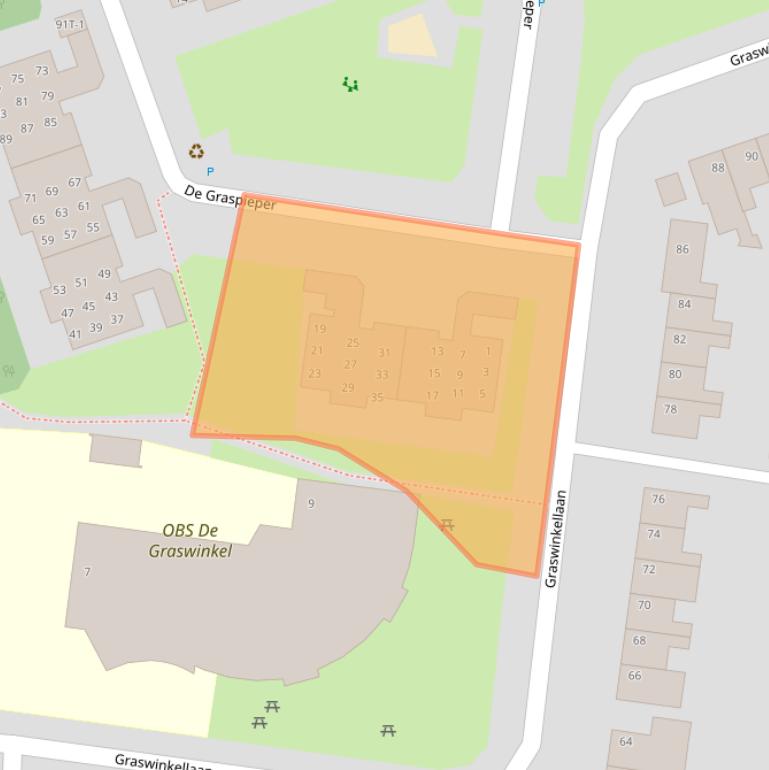 Kaart van postcodegebied 6005LL.