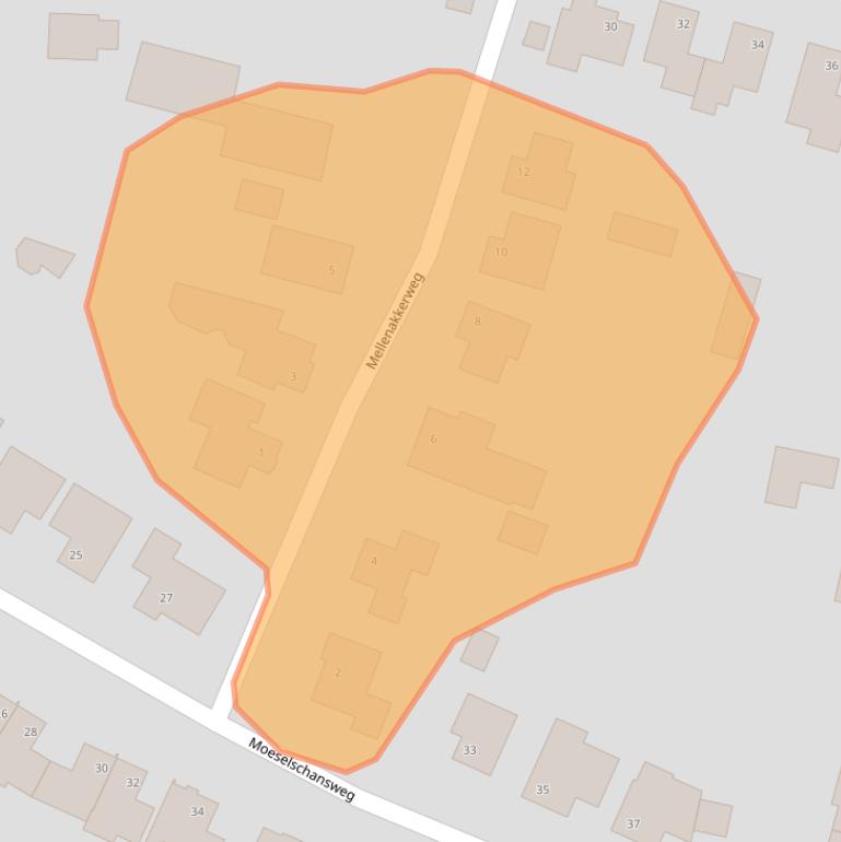 Kaart van postcodegebied 6005NC.