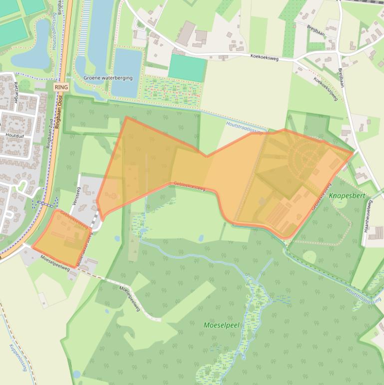 Kaart van postcodegebied 6005ND.