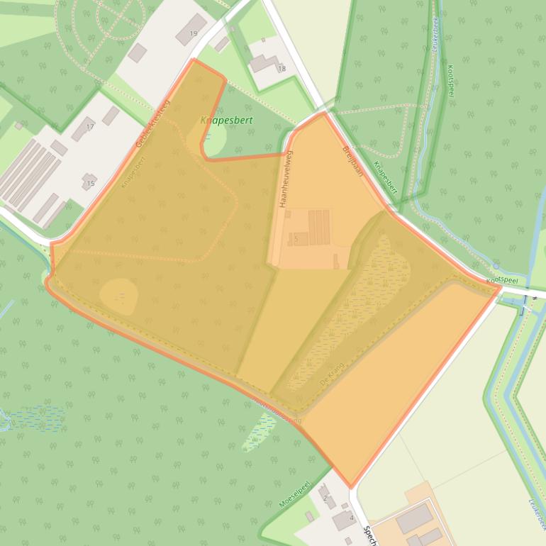 Kaart van postcodegebied 6005NH.