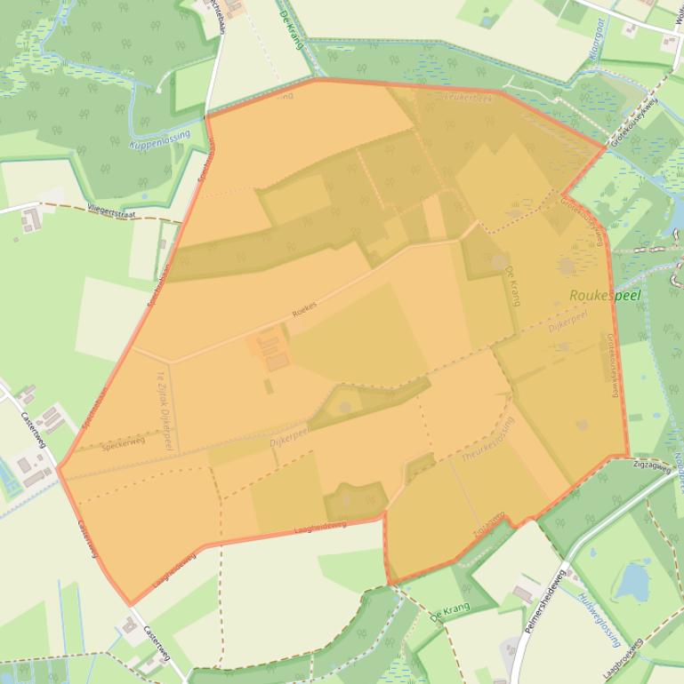 Kaart van postcodegebied 6005PV.
