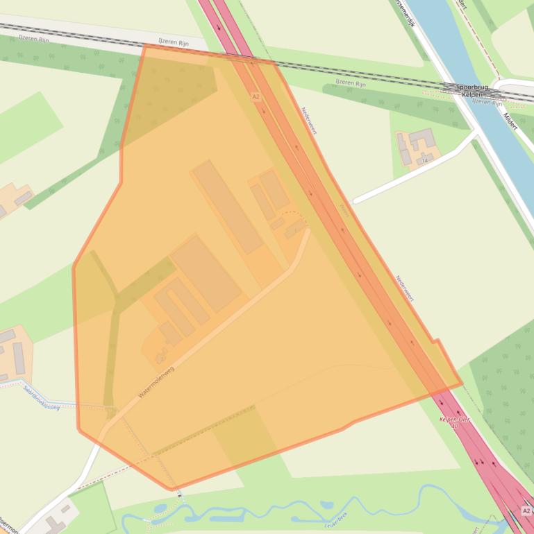 Kaart van postcodegebied 6005PZ.