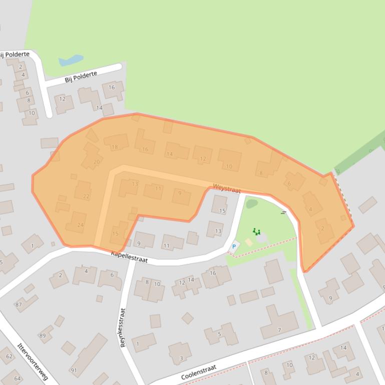 Kaart van postcodegebied 6005SW.