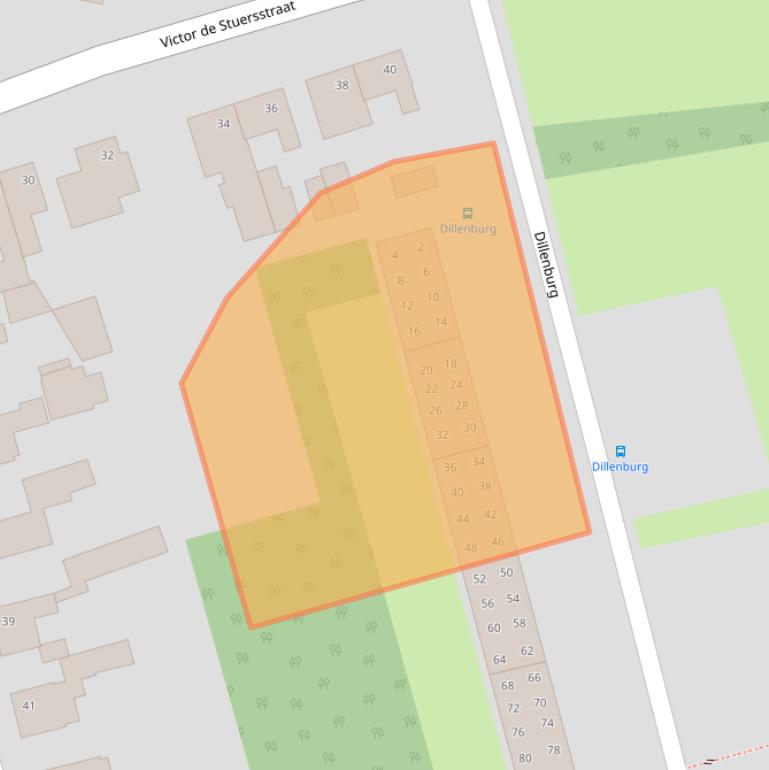 Kaart van postcodegebied 6006BT.