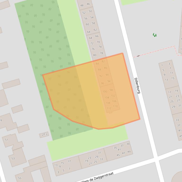 Kaart van postcodegebied 6006BW.