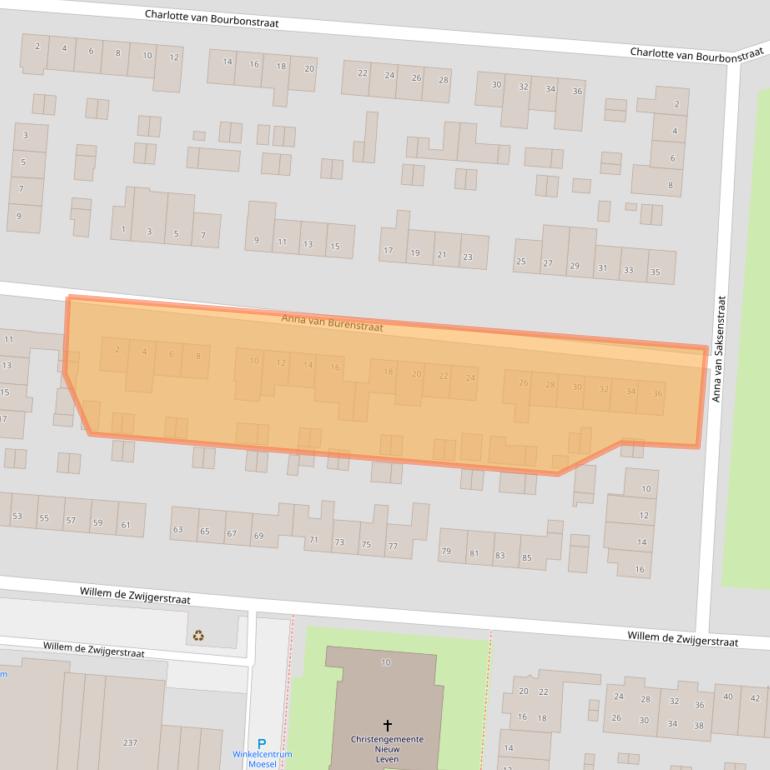 Kaart van postcodegebied 6006BZ.