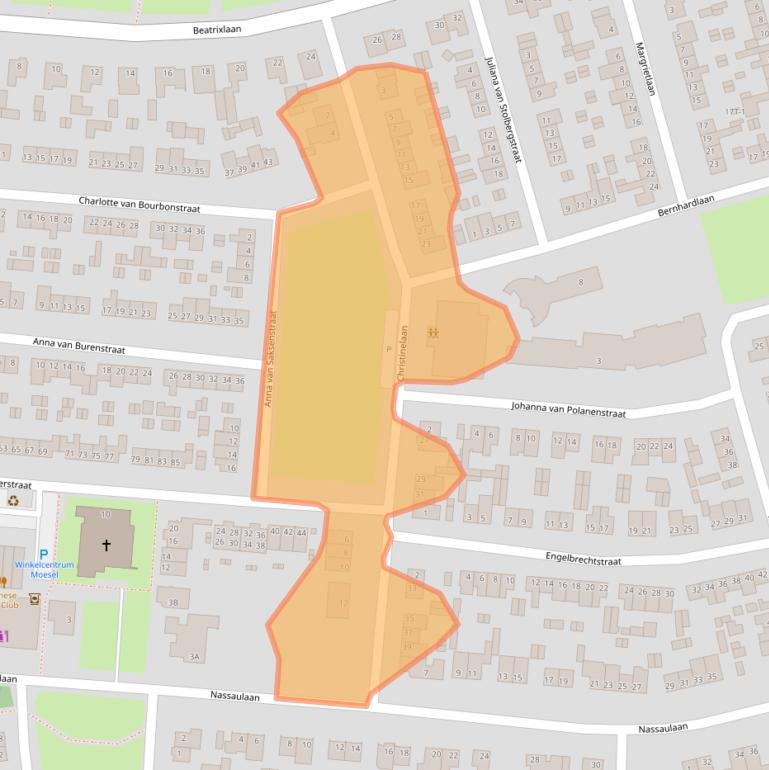 Kaart van postcodegebied 6006CJ.
