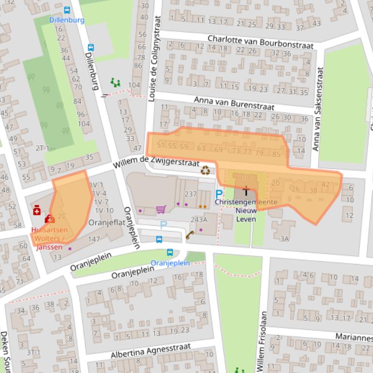 Kaart van postcodegebied 6006CL.