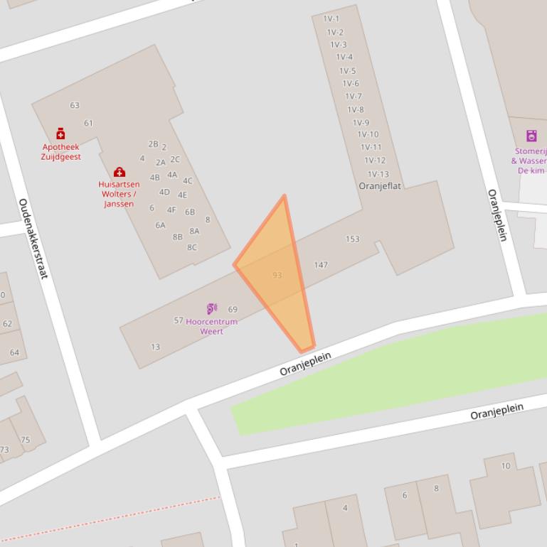 Kaart van postcodegebied 6006CV.