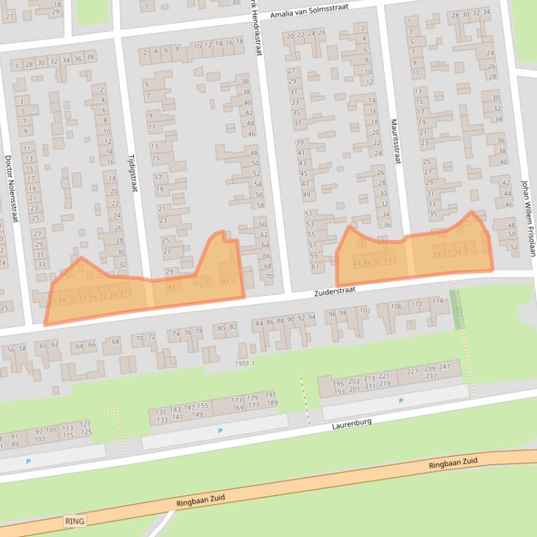 Kaart van postcodegebied 6006EP.
