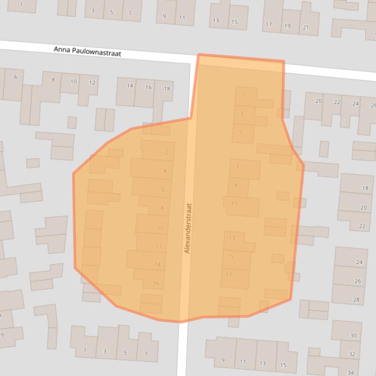 Kaart van postcodegebied 6006GD.