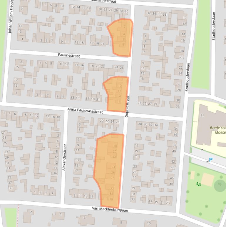 Kaart van postcodegebied 6006GH.