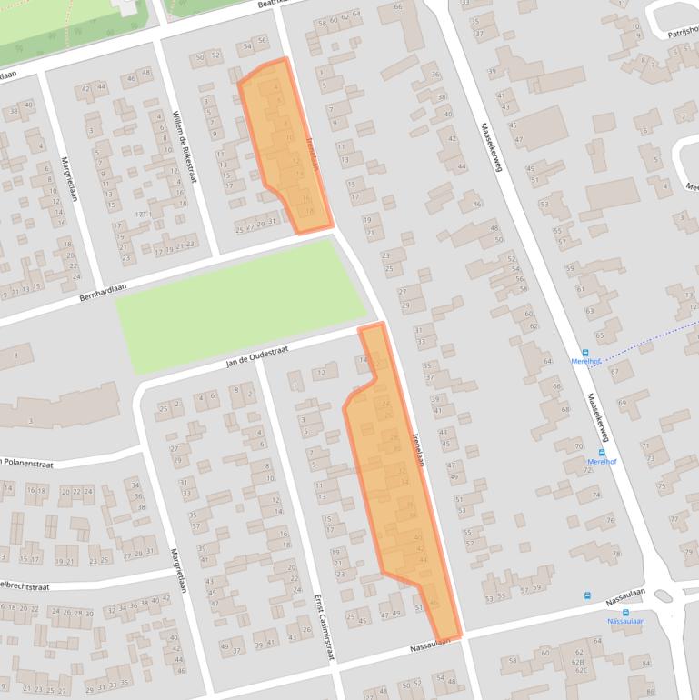 Kaart van postcodegebied 6006HD.