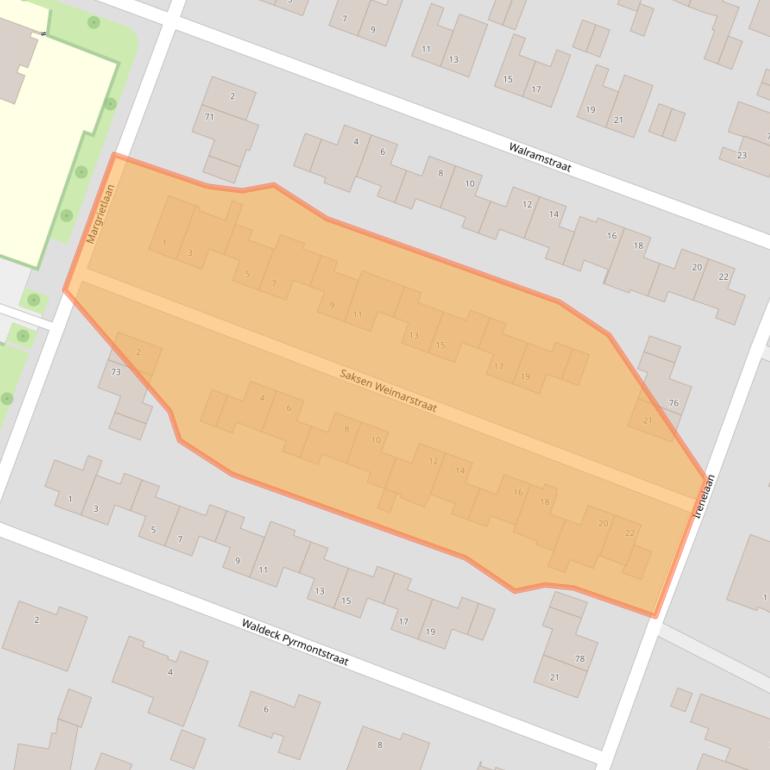 Kaart van postcodegebied 6006HH.