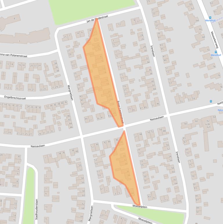 Kaart van postcodegebied 6006HN.