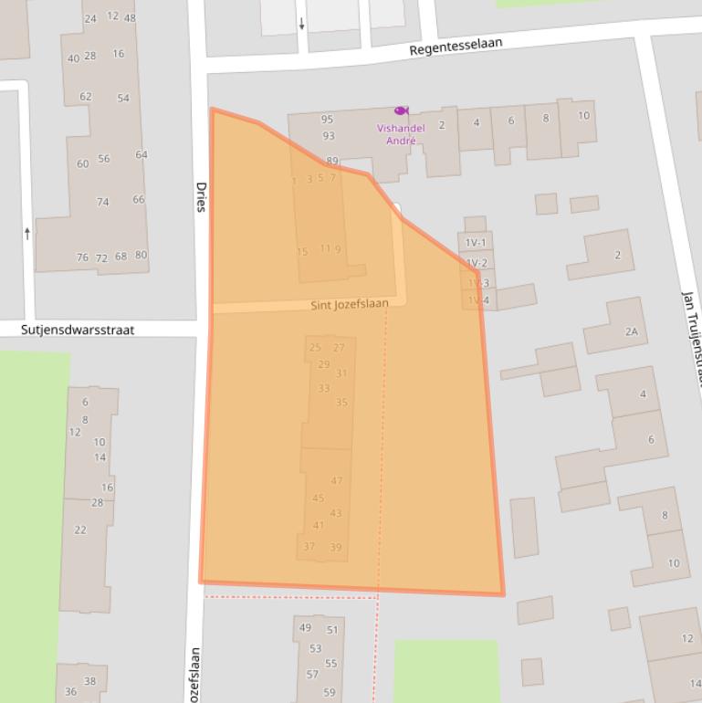 Kaart van postcodegebied 6006JC.