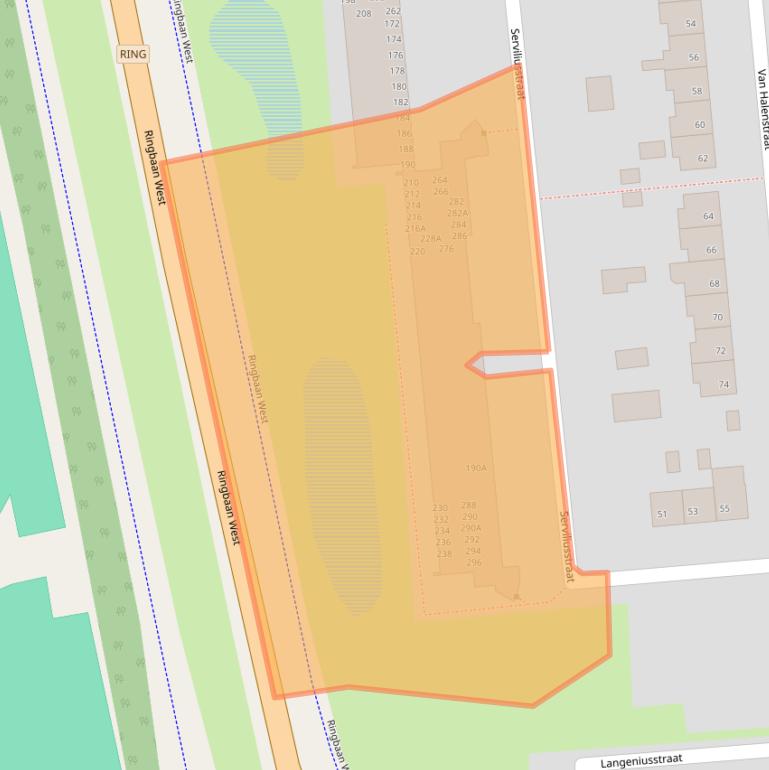 Kaart van postcodegebied 6006KJ.