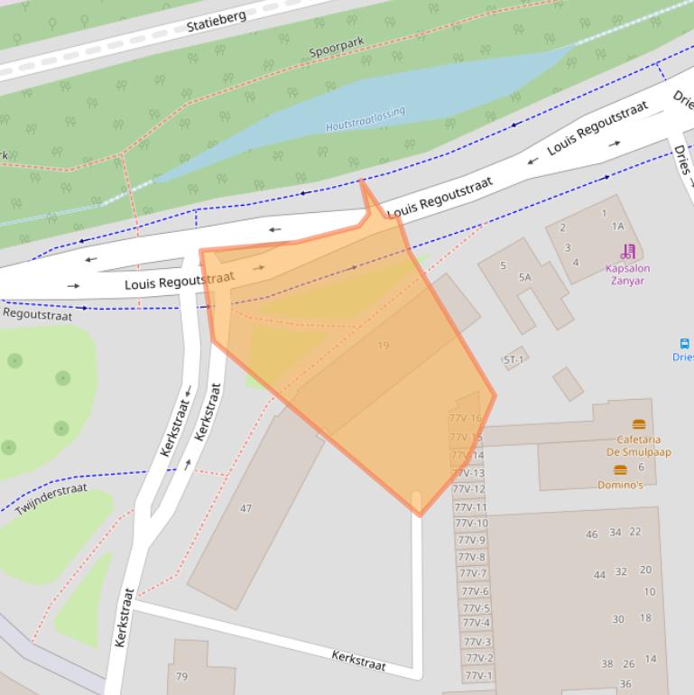 Kaart van postcodegebied 6006KK.