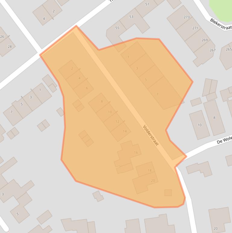 Kaart van postcodegebied 6006KX.