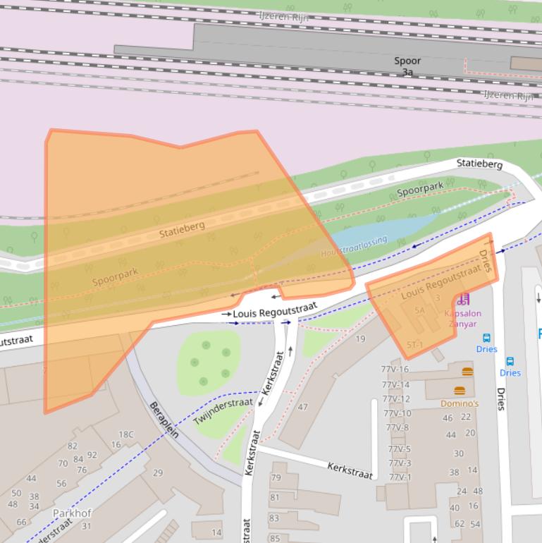 Kaart van postcodegebied 6006LK.