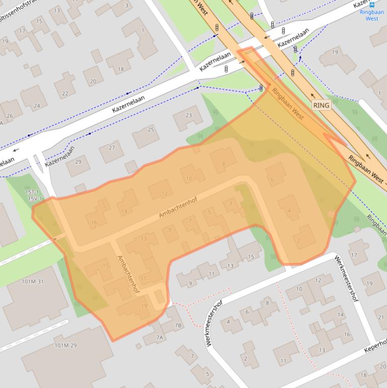 Kaart van postcodegebied 6006LX.