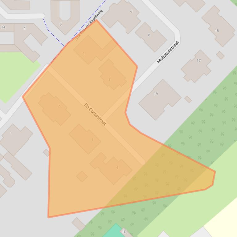 Kaart van postcodegebied 6006ME.