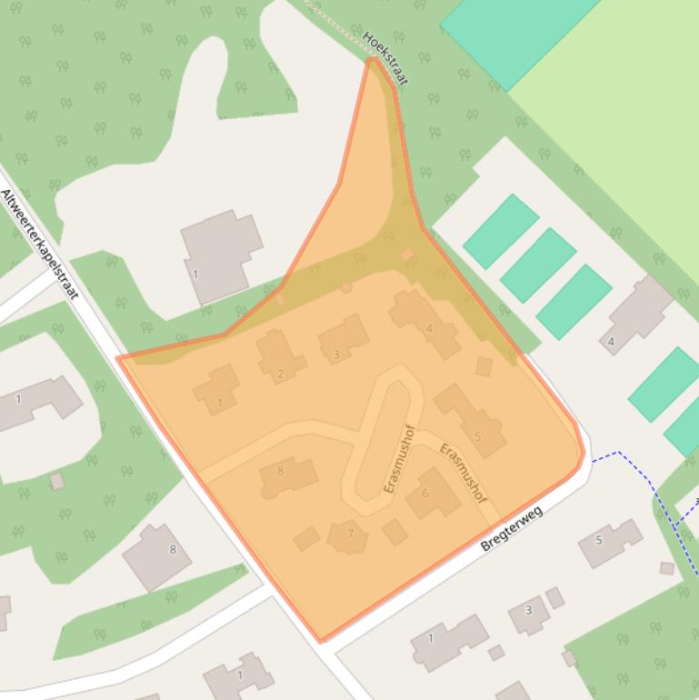 Kaart van postcodegebied 6006MX.